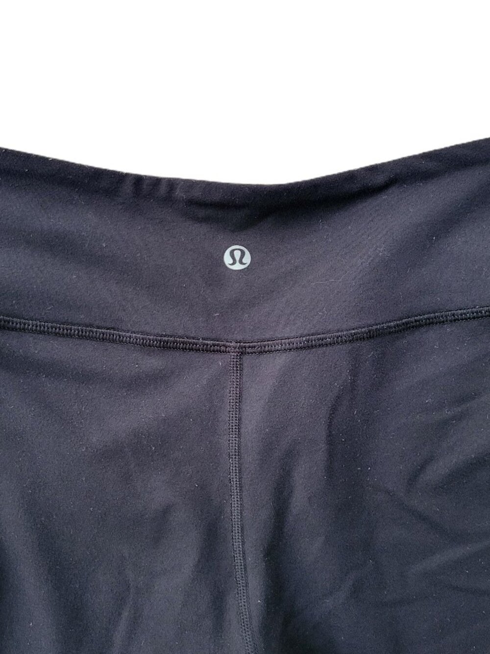 Lululemon Wunder Under Black Luon Leggings Size 6 Mid Rise Full Length - Picture 4 of 10
